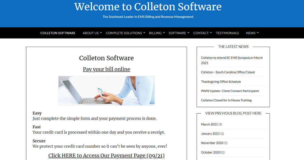 Colleton Software Screenshot 1