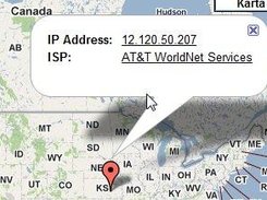 Lookup address by linked webpage.