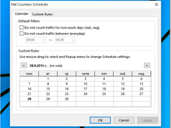 Counters Scheduler