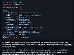 NetSuite PHP API Client Screenshot 1