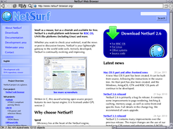 NetSurf Screenshot 1