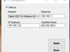 Change IP Screen