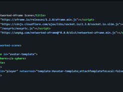 Networked-Aframe Screenshot 2