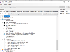 NetworkMiner Screenshot 1