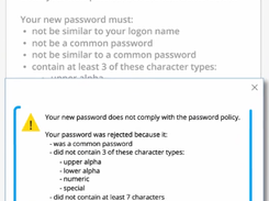 Netwrix Password Reset Screenshot 1