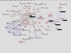 network diagram output with /24 subnets highlighted