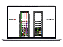 Build connections to diagram your data center assets easily and efficiently.