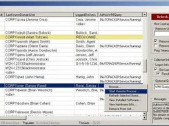 Node list and AdHoc WMI query results from 1.0.0.9