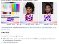 Neural Photo Editor Screenshot 1