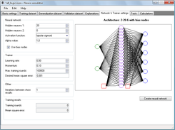 Neurosimulator  - netowk and trainer #1