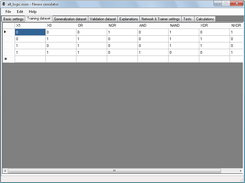 Neurosimulator  - training dataset