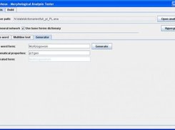 Word Form Generator - form generated from unknown word