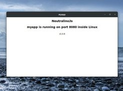 Neutralinojs Screenshot 1