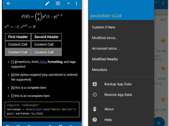 neutriNote Screenshot 1