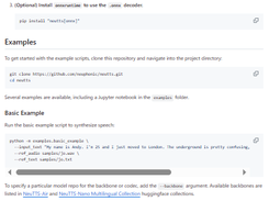 NeuTTS Nano Screenshot 1