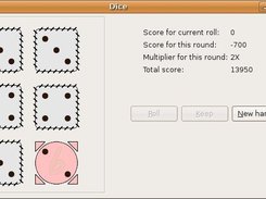 Newell dice game running on Ubuntu 7.10