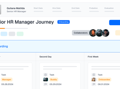Help new hires feel at home from day one. Streamline introductions, training, and tasks into a seamless journey