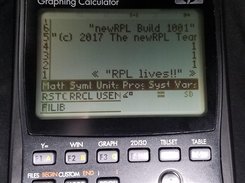 newRPL build 1001