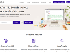 NewsData.io Screenshot 1