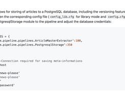 news-please Screenshot 2