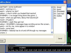 Presentation of information though beta stage Newswire borg