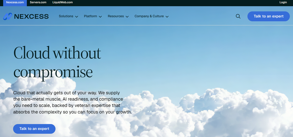 Nexcess Screenshot 1