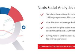 Nexis Social Analytics Screenshot 1