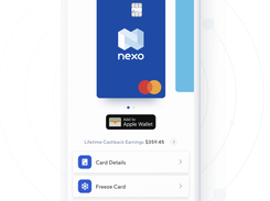 Nexo Card Screenshot 1