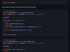 next-firebase-auth Screenshot 1