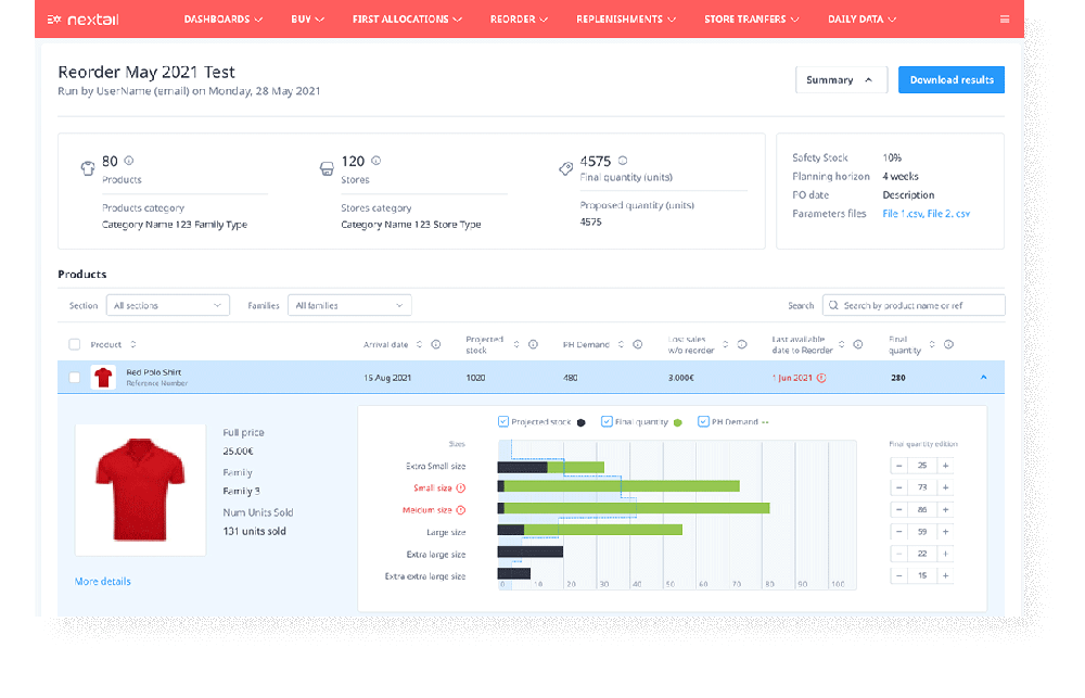 Nextail Screenshot 1
