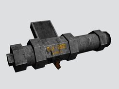 Rocket launcher model by Morphed