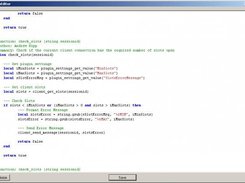 Plugin Editor