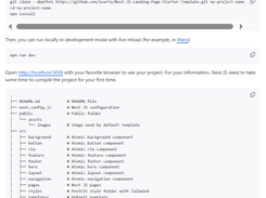 Next.js Landing Page Starter Template Screenshot 1