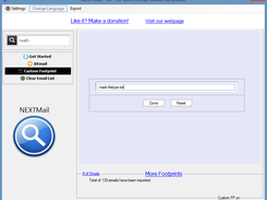 For better results, use custom footprints!
