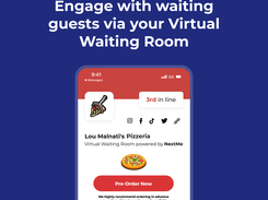 Engage with waiting guests via your Virtual Waiting Room