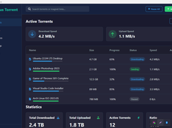 NexTorrent Client Screenshot 1