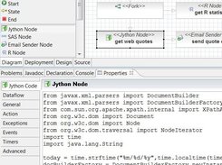 Nexus Editor Jython Code Editor