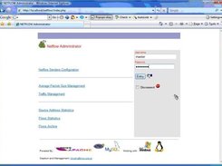 Netflow Administrator interface