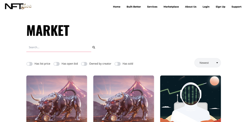 NFT Glee Screenshot 1