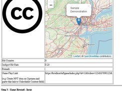 Copy generated link: https://localhost/nftgame/?id=<id>&token=<token>&