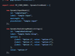 NG Dynamic Forms Screenshot 2