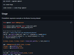 NGBoost Screenshot 1