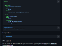 nginx-proxy Screenshot 1