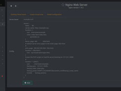 Nginx Webmin Module Screenshot 2
