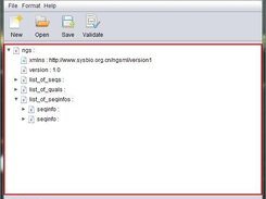 NGSMLEditor Screenshot 1