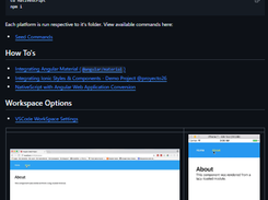 ngular NativeScript Seed Screenshot 1