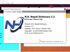 NH Nepali Dictionary Screenshot 1