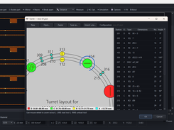 NibblePro - main window with sheet layout and CAM operations