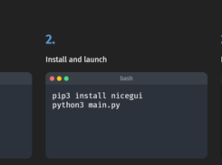 NiceGUI Screenshot 1