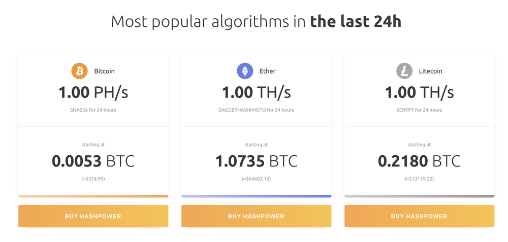 NiceHash Screenshot 1